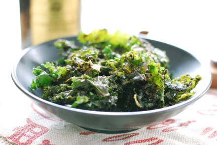 Cocoa Cayenne Kale Chips